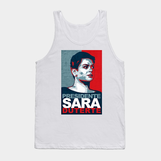 President Sara Duterte Tank Top by GraphicsGarageProject